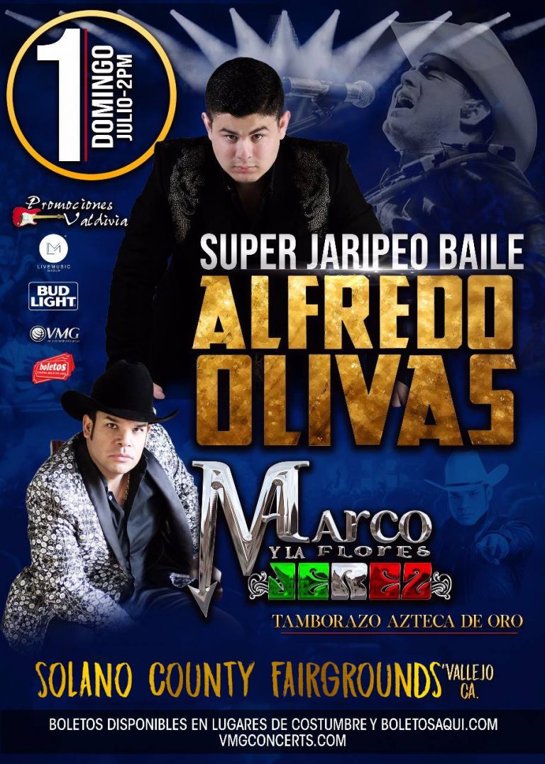Super Jaripeo Baile con Alfredo Olivas, Marco Florez y Tamborazo Azteca